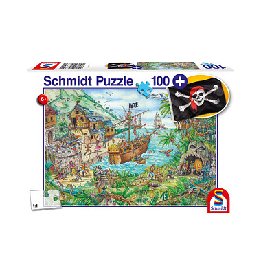Schmidt In der Piratenbucht Puzzle 100 Teile