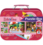 Schmidt Bibi & Tina Puzzle 2x 100 und 2x 150 Teile