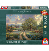 Schmidt Thomas Kinkade Country Living Puzzle 1000 Teile