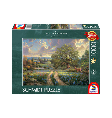 Schmidt Thomas Kinkade Country Living Puzzle 1000 Teile