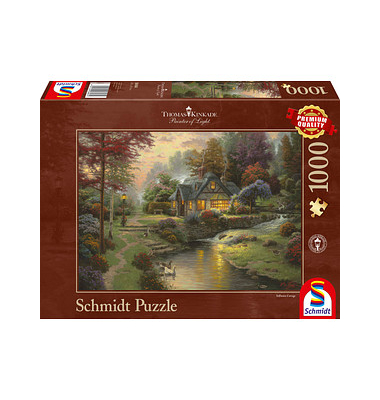 Schmidt Thomas Kinkade Friedliche Abendstimmung Puzzle 1000 Teile Schmidt Thomas Kinkade Friedliche Abendstimmung Puzzle 1000 Teile