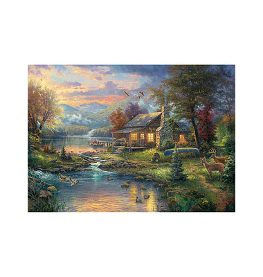 Schmidt Thomas Kinkade Im Naturparadies Puzzle 1000 Teile Schmidt Thomas Kinkade Im Naturparadies Puzzle 1000 Teile