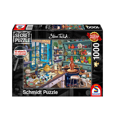 Schmidt Steve Read - Secret Puzzle Künstler-Atelier Puzzle 1000 Teile