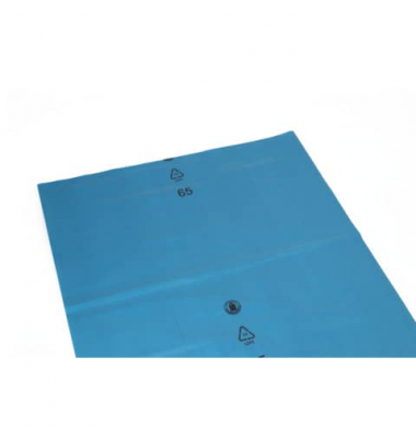 Müllsäcke 20102 Standard, blau, 240 Liter, offen, stark