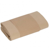 Kompostbeutel 07052, braun, 10 Liter, offen, kompostierbar