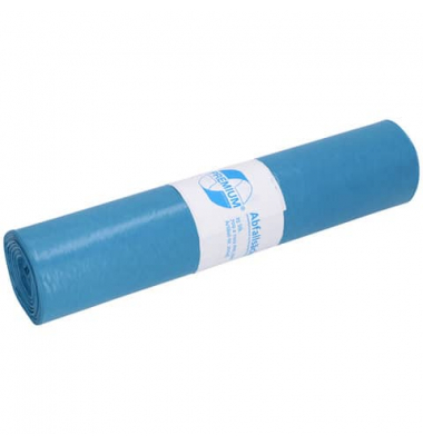 Müllsäcke 20055 Standard Typ 60, blau, 120 Liter, offen