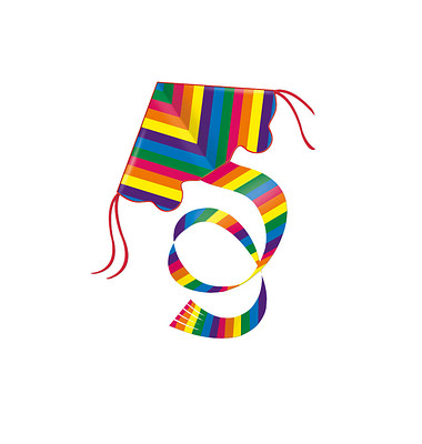 Günther Flugdrachen Rainbow mehrfarbig