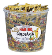 Fruchtgummi - mini Goldbären, 100 Minibeutel