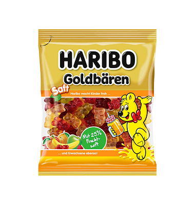 Saft Goldbären Fruchtgummi