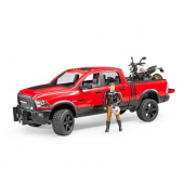 RAM 2500 Power Wagon mit Ducati Desert Sled 02502 Spielzeugauto