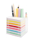 Zettelbox 9905, 50x90mm, inkl. 700 Notizzettel, transparent, Kunststoff, mit Stiftehalter