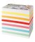 Zettelbox 9905/E, 50x90mm, inkl. Stiftehalter, farbig sortiert, Kunststoff