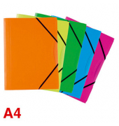 Heftbox neon 6929, A4 1 x neon-gelb/neon-orange/neon-pink/neon-grün/neon-blau, Kunststoff