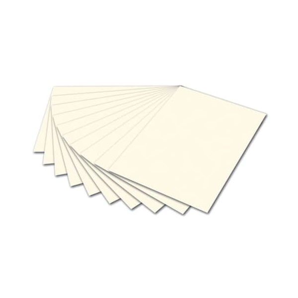 100 Stück Folia 6401 Tonpapier A4 perlweiß 130g 4001868064018 folia