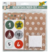 Adventskalender NATURE mehrfarbig