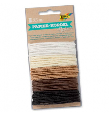 Kordel 12220, 2mm x 5m, farbig sortiert