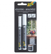 Kreidemarker wei&szlig; 1,0 - 2,0 + 2,0 - 5,0 mm