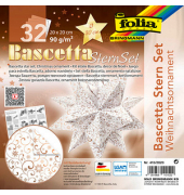 folia Faltblätter Bascetta-Stern groß