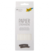 Strohhalme WHITE weiß