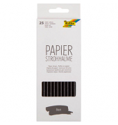 Strohhalme BLACK schwarz