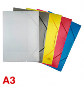 Heftbox 6999, A3 1 x weiß/grau/gelb/rot/blau, Kunststoff