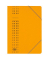 Eckspannmappe chic 400010054, A4 gelb Recyclingkarton 320g