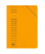 Eckspannmappe chic 400010054, A4 gelb Recyclingkarton 320g