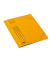 Eckspannmappe chic 400010054, A4 gelb Recyclingkarton 320g