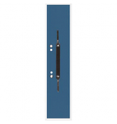 Heftstreifen, Manilakarton (RC), lang, geöst, 60x305mm, blau