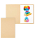 Aktendeckel Smart Line 100091650, A4 chamois Recyclingkarton 250g
