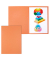 Aktendeckel Smart Line 100091654, A4 orange Recyclingkarton 250g