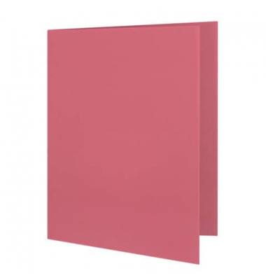 Aktendeckel Smart Line 100091655, A4 rot Karton 250g