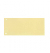 Trennstreifen 100205026 gelb 190g gelocht 24x10,5cm 