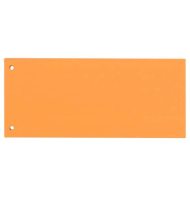 Trennstreifen 100421026 orange 190g gelocht 24x10,5cm 