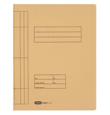 Schnellhefter Smart Line 100090777, A4, farbig sortiert, Karton, 250g, Vorderdeckel opak