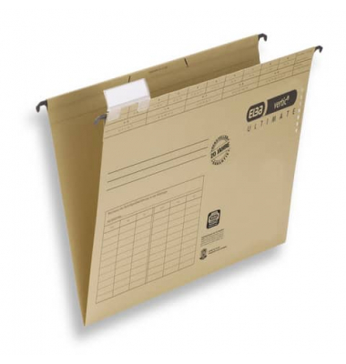 Hängehefter 100560135, A4 naturbraun Karton 240g
