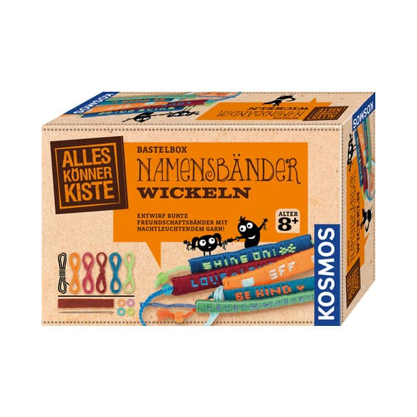 4002051604455 - Bastel-Box Alles Könner Kiste – Namensbänder wickeln 4002051604455 - Bastel-Box Alles Könner Kiste – Namensbänder wickeln