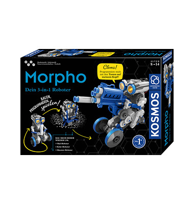 KOSMOS Experimentierkasten Morpho Dein 3-in-1-Roboter