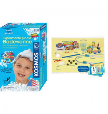 KOSMOS Experimentierkasten Experimente für die Badewanne