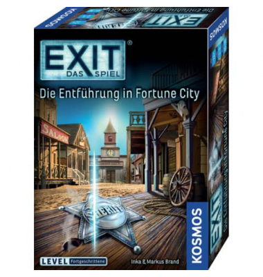 KOSMOS EXIT - Das Spiel: Die Entführung in Fortune City Escape-Room Spiel