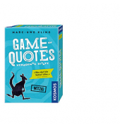 KOSMOS Game of Quotes - Verrückte Zitate Kartenspiel