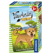 Kinderspiel - Tierbaby-Memo