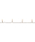 Lichterkette 80062, 10 LEDs, Länge 1m, warmweiß