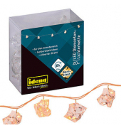 Lichterkette 31853 Diamanten, 20 LED, Länge 2,2m, warmweiß