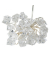 Lichterkette 31853 Diamanten, 20 LED, Länge 2,2m, warmweiß