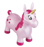 Idena Hüpftier Einhorn pink