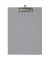 Klemmbrett MAULcreative 2381082, A4, grau, Karton