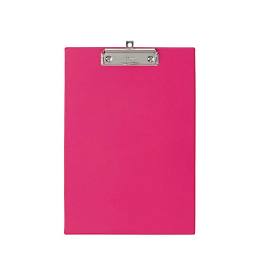 Klemmbrett 2335222 A4 pink Karton mit Folienüberzug 