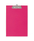 Klemmbrett 2335222, A4, pink, Karton, Folien-kaschiert