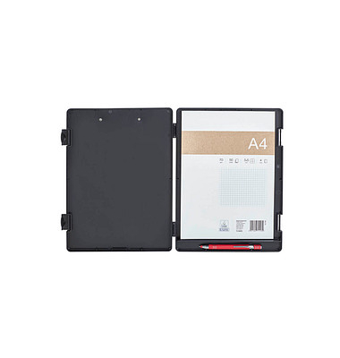 Klemmbrett 2349290, A4, schwarz, Polypropylen (PP)